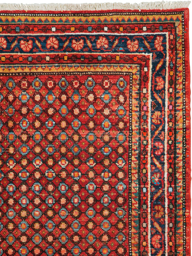 Vintage Persian Hamadan Rug, No.26929 - Galerie Shabab