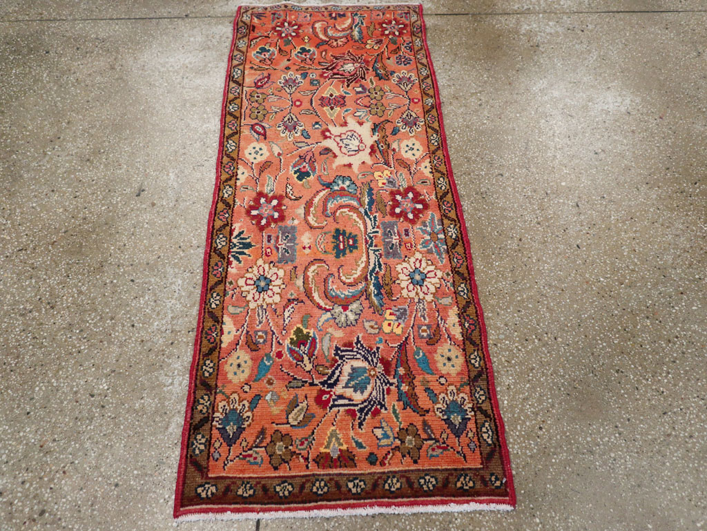 Vintage Persian Hamadan Throw Rug, No.26931 - Galerie Shabab