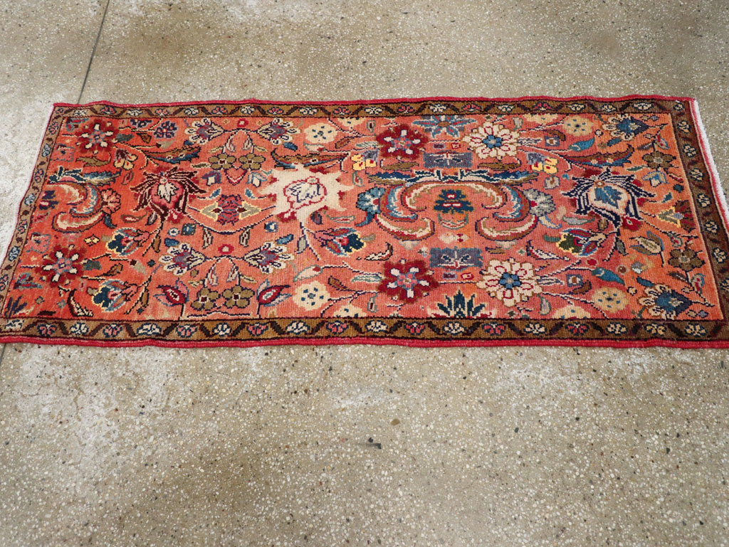 Vintage Persian Hamadan Throw Rug, No.26931 - Galerie Shabab