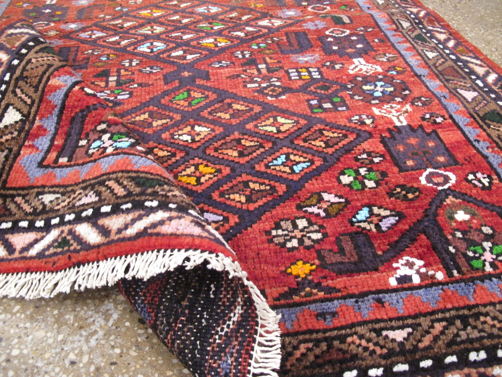 Vintage Persian Hamadan Rug, No.26932 - Galerie Shabab