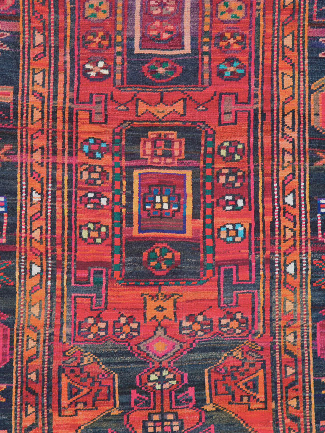 Vintage Persian Hamadan Rug, No.26933 - Galerie Shabab