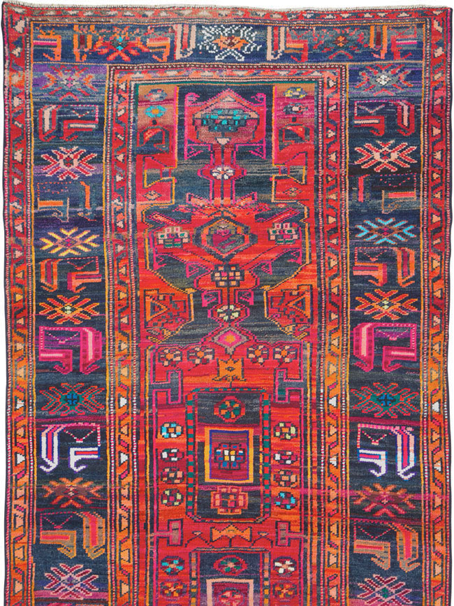 Vintage Persian Hamadan Rug, No.26933 - Galerie Shabab