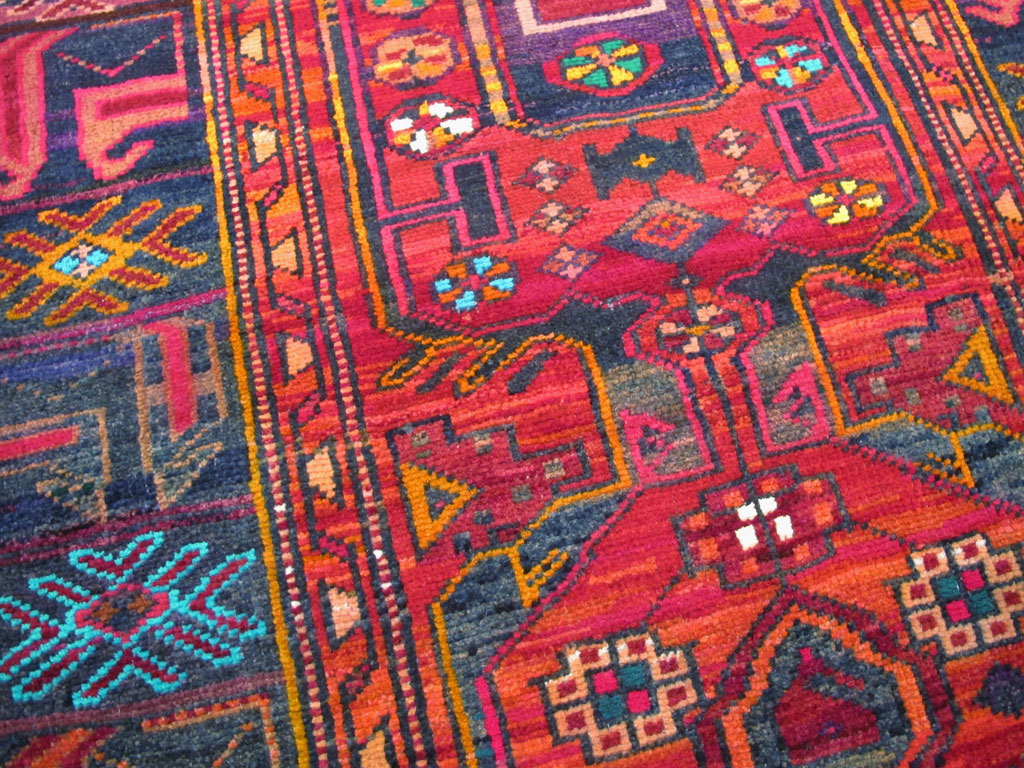 Vintage Persian Hamadan Rug, No.26933 - Galerie Shabab