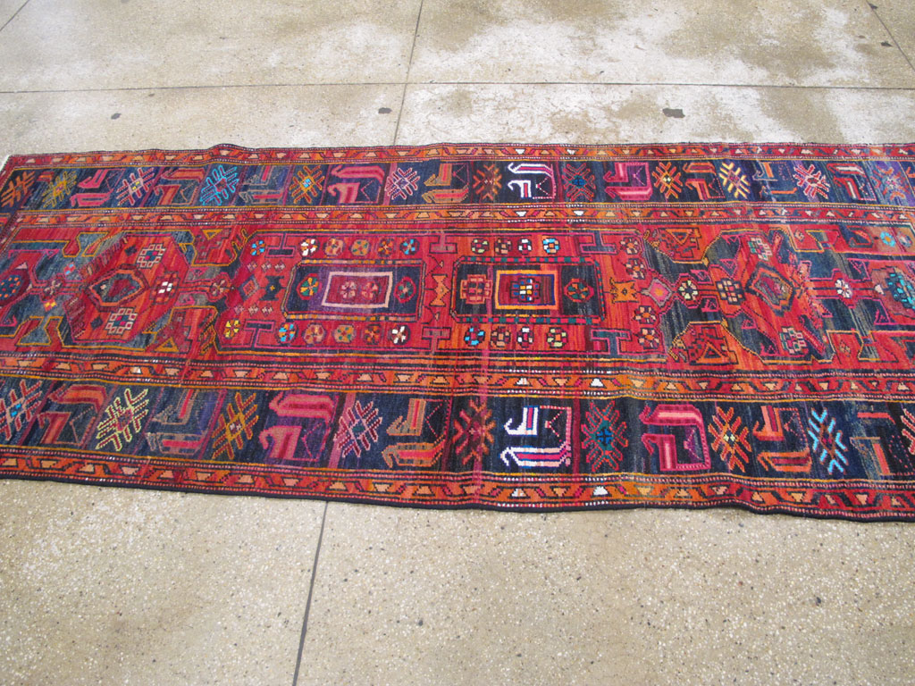 Vintage Persian Hamadan Rug, No.26933 - Galerie Shabab