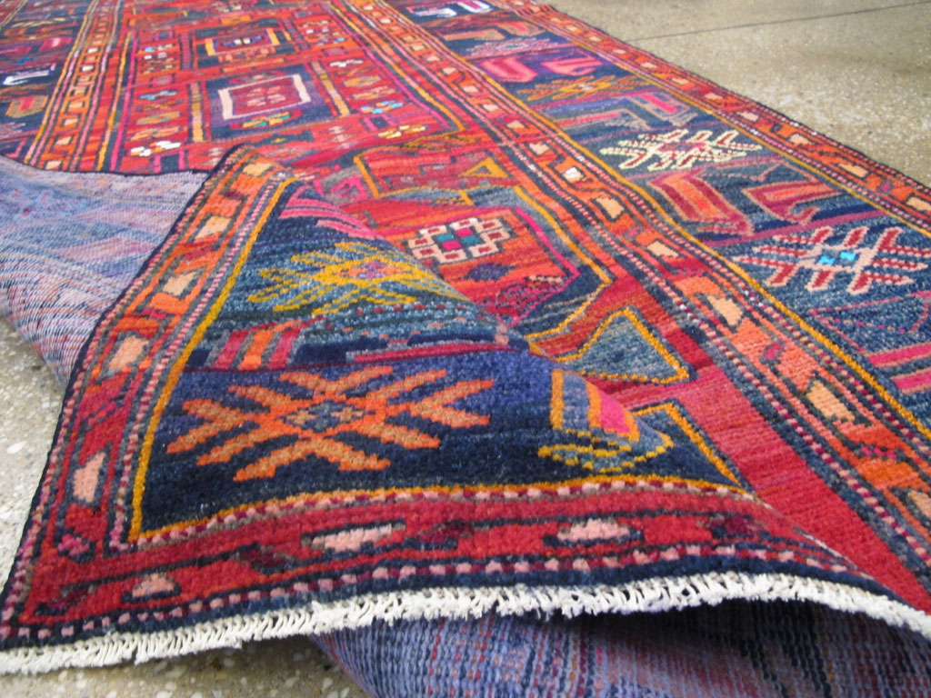 Vintage Persian Hamadan Rug, No.26933 - Galerie Shabab