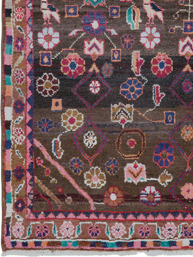 Vintage Persian Hamadan Rug, No.26936 - Galerie Shabab
