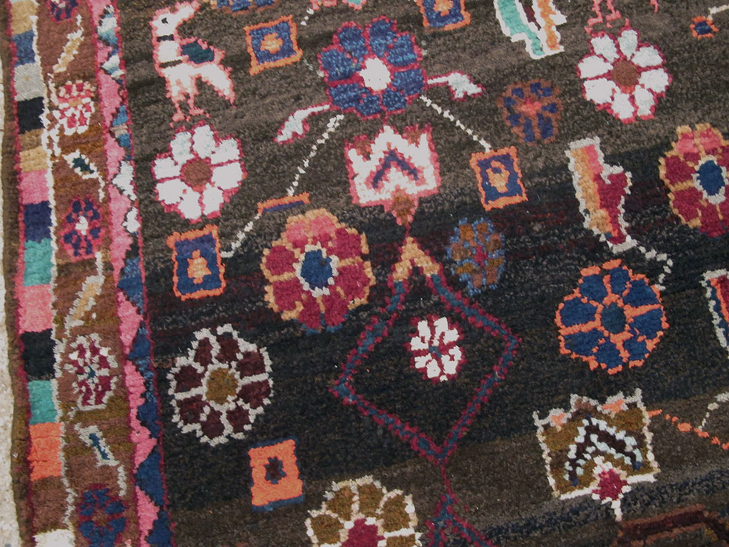 Vintage Persian Hamadan Rug, No.26936 - Galerie Shabab