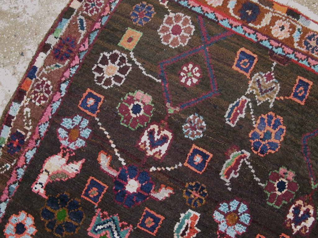 Vintage Persian Hamadan Rug, No.26936 - Galerie Shabab
