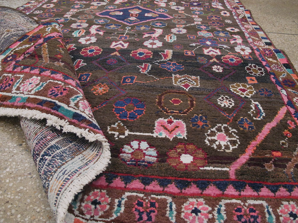 Vintage Persian Hamadan Rug, No.26936 - Galerie Shabab