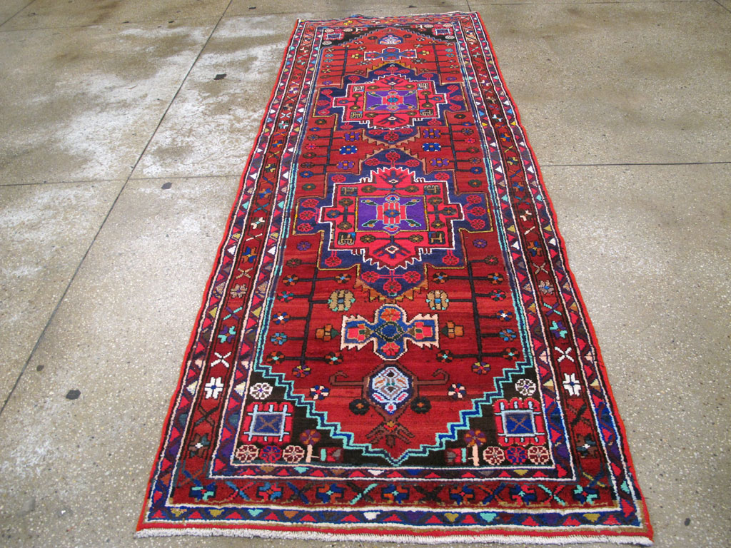 Vintage Persian Hamadan Rug, No.26941 - Galerie Shabab