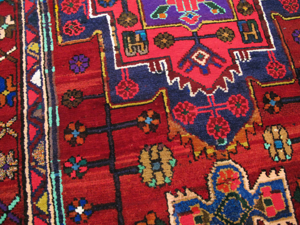 Vintage Persian Hamadan Rug, No.26941 - Galerie Shabab