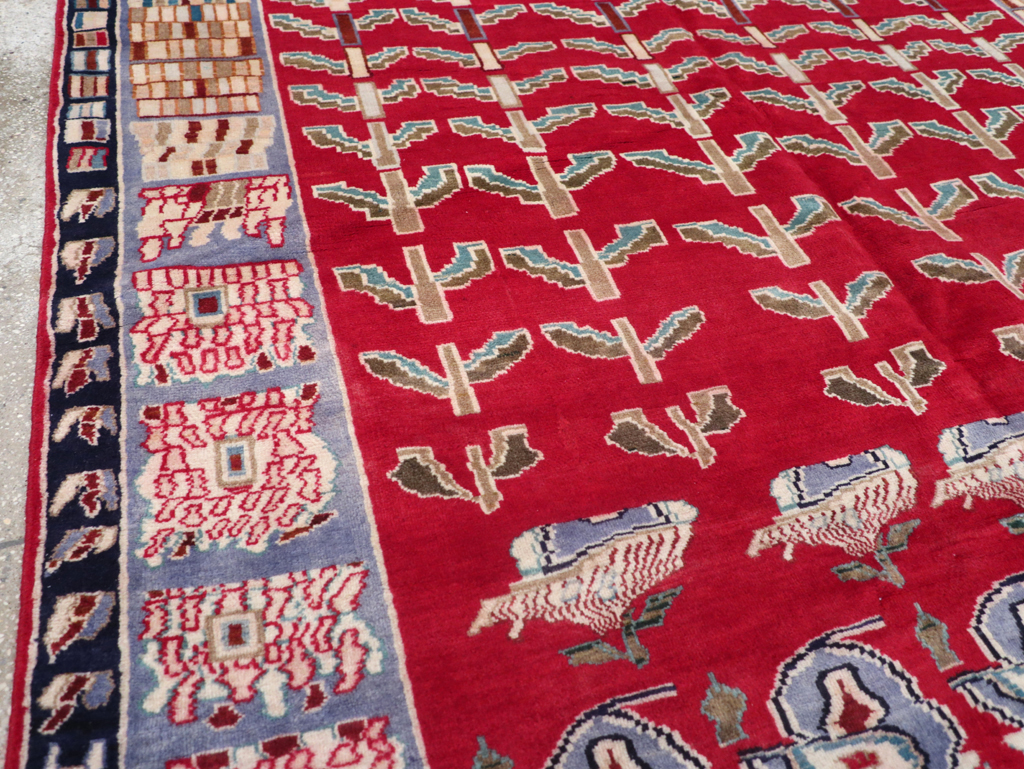 Vintage Persian Kashan Carpet, No.26942 - Galerie Shabab