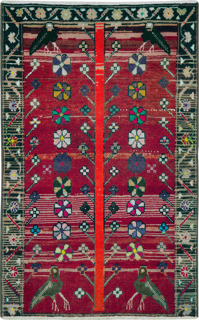 Vintage Persian Mahal Rug, No.26943 - Galerie Shabab