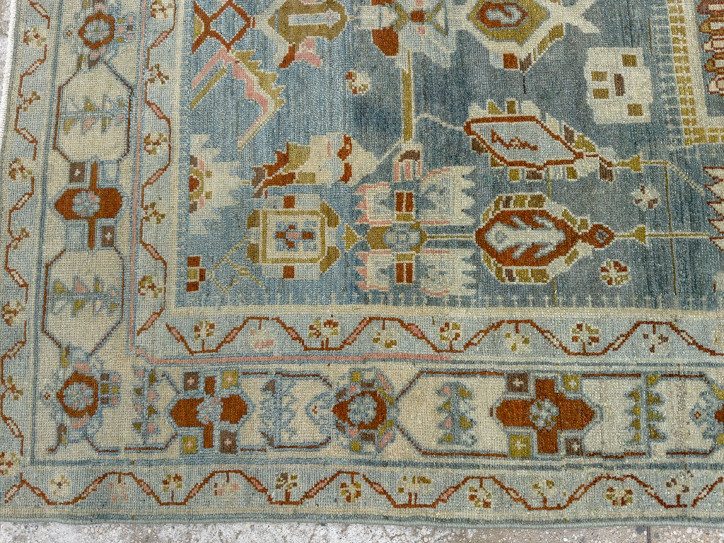 Vintage Persian Malayer Accent Rug, No.26945 - Galerie Shabab