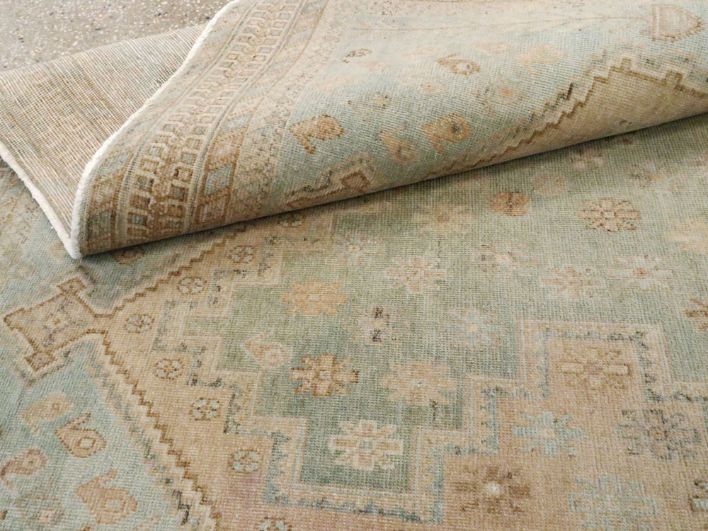 Vintage Persian Afshar Accent Rug, No.26946 - Galerie Shabab