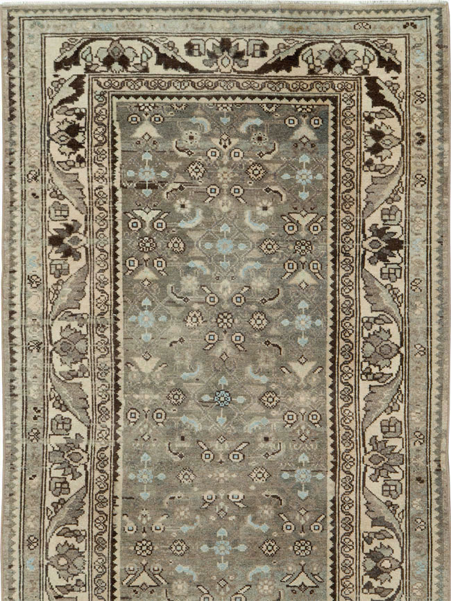 Vintage Persian Malayer Runner, No.26948 - Galerie Shabab