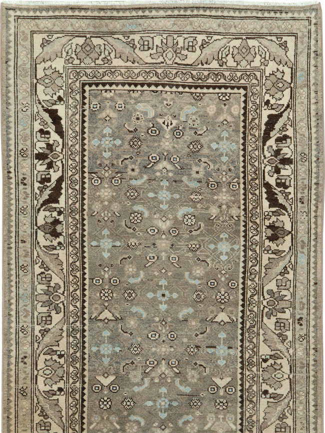 Vintage Persian Malayer Runner, No.26948 - Galerie Shabab