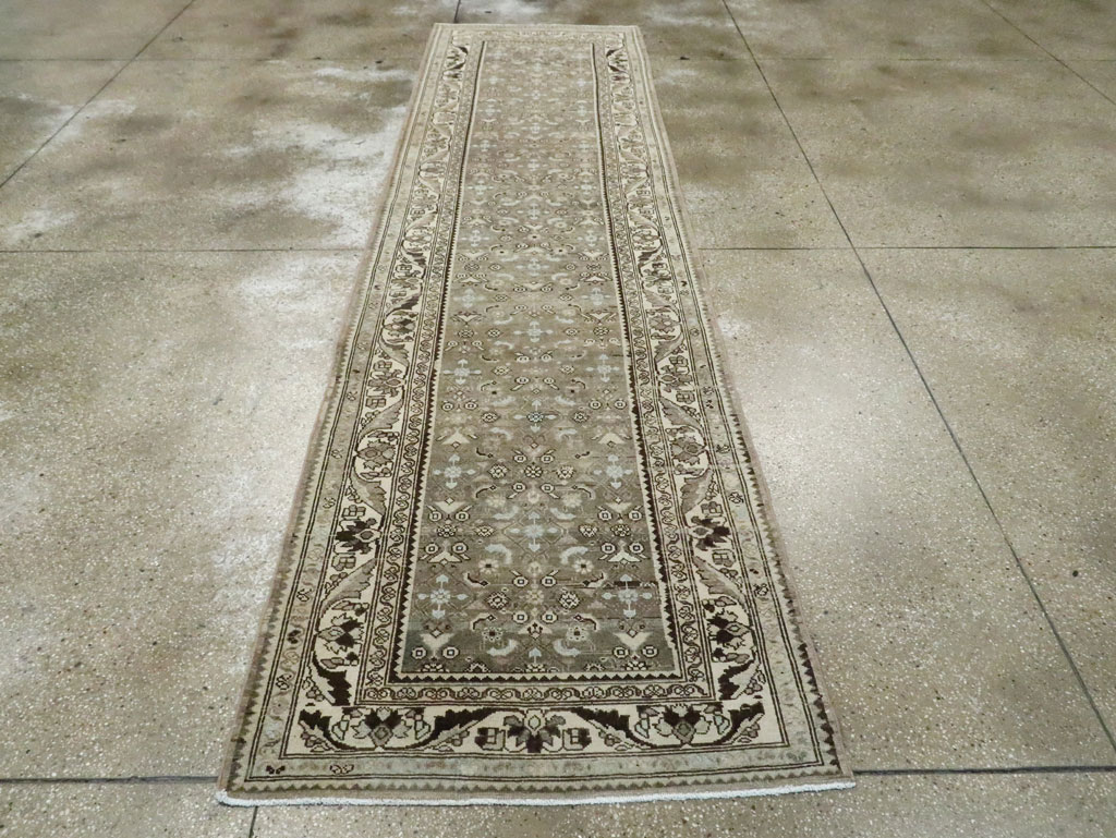 Vintage Persian Malayer Runner, No.26948 - Galerie Shabab
