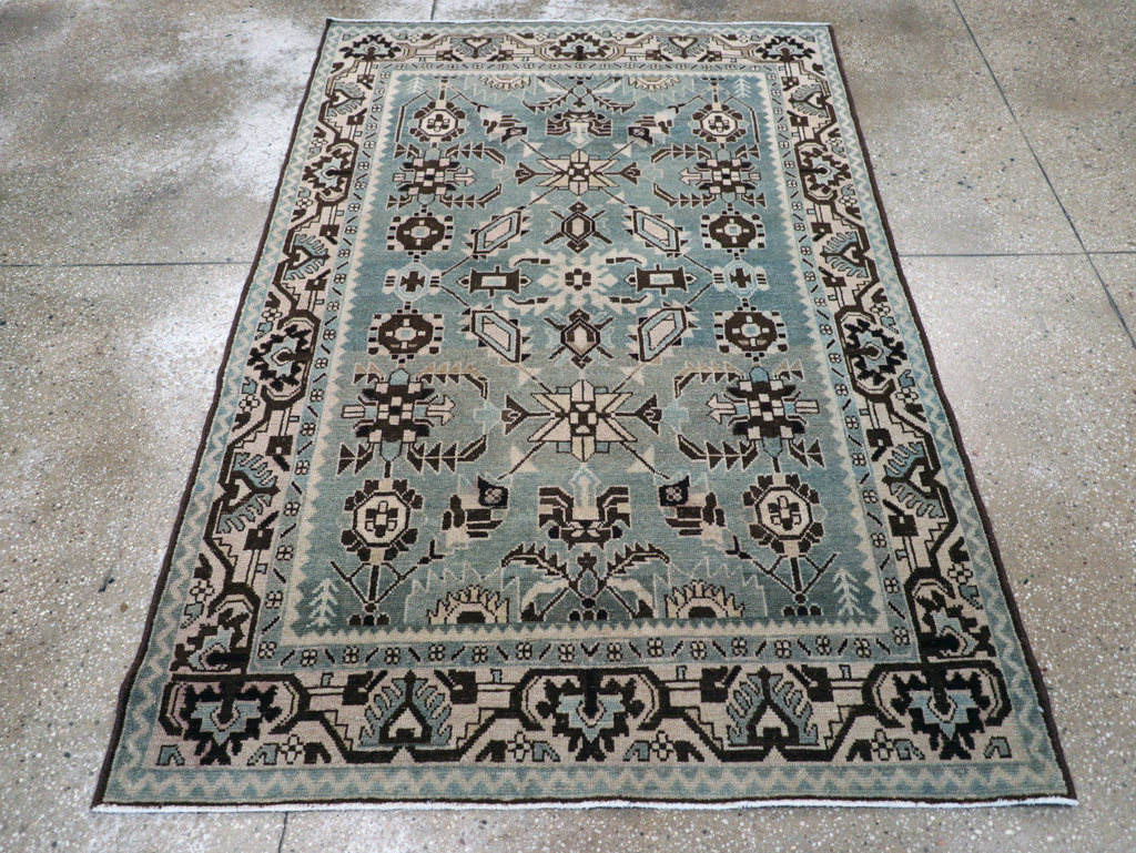 Vintage Persian Malayer Rug, No.26950 - Galerie Shabab