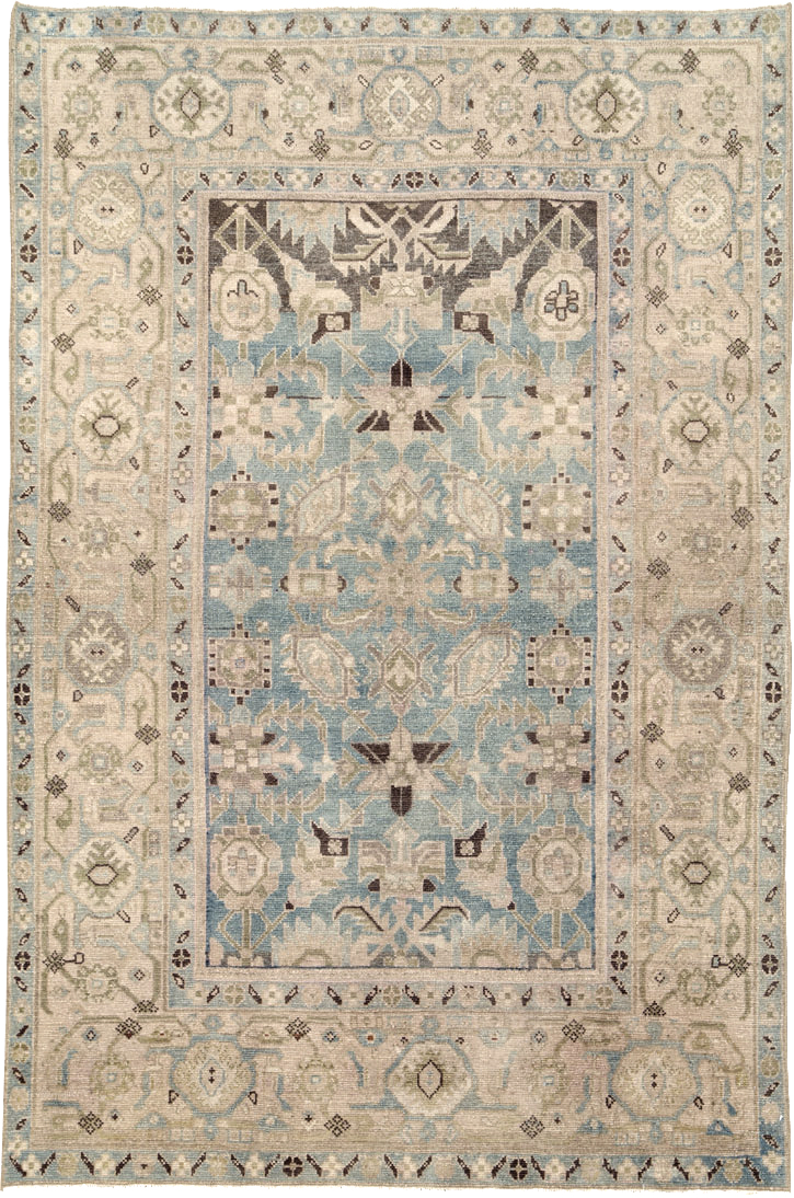 Vintage Persian Malayer Rug, No.26953 - Galerie Shabab