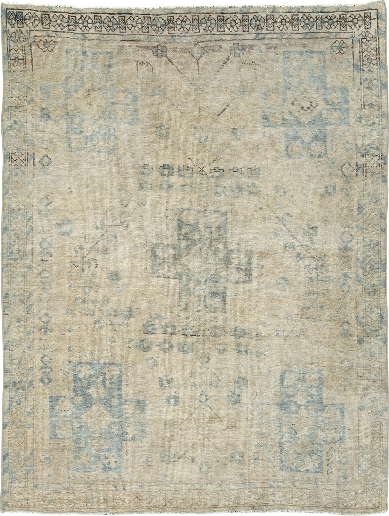 Vintage Persian Afshar Rug, No.26957 - Galerie Shabab