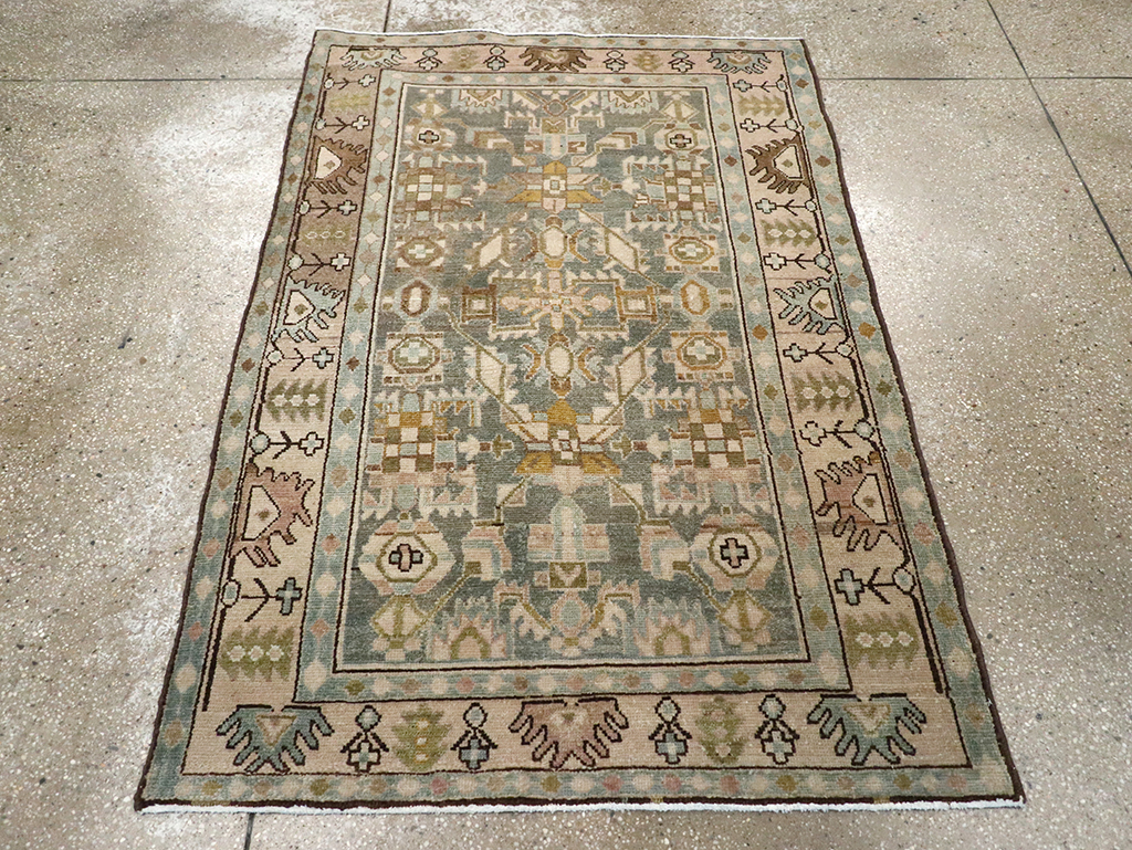 Vintage Persian Malayer Rug, No.26958 - Galerie Shabab