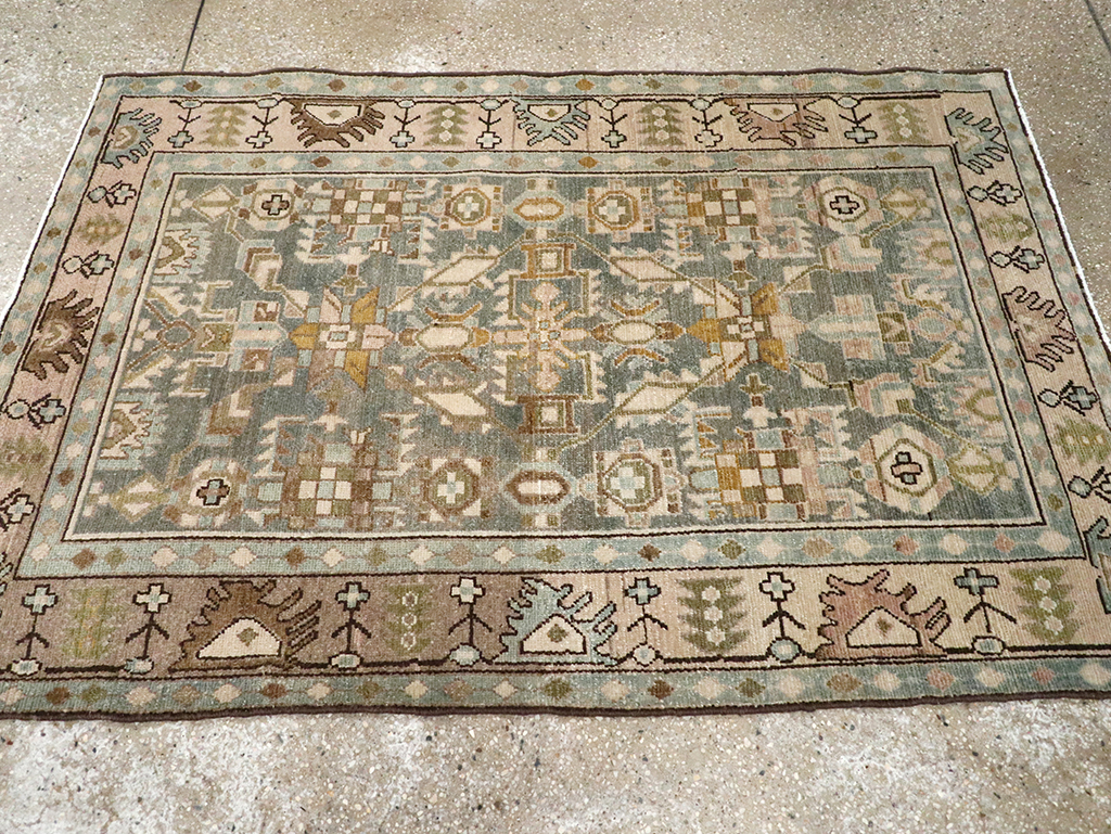 Vintage Persian Malayer Rug, No.26958 - Galerie Shabab