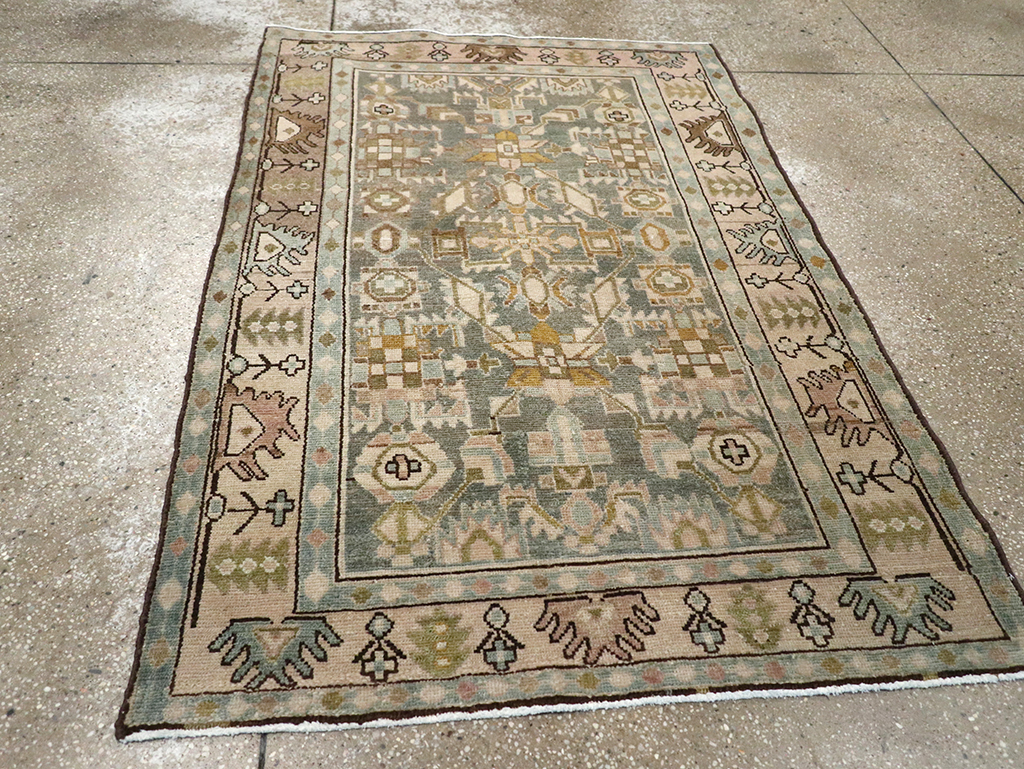 Vintage Persian Malayer Rug, No.26958 - Galerie Shabab