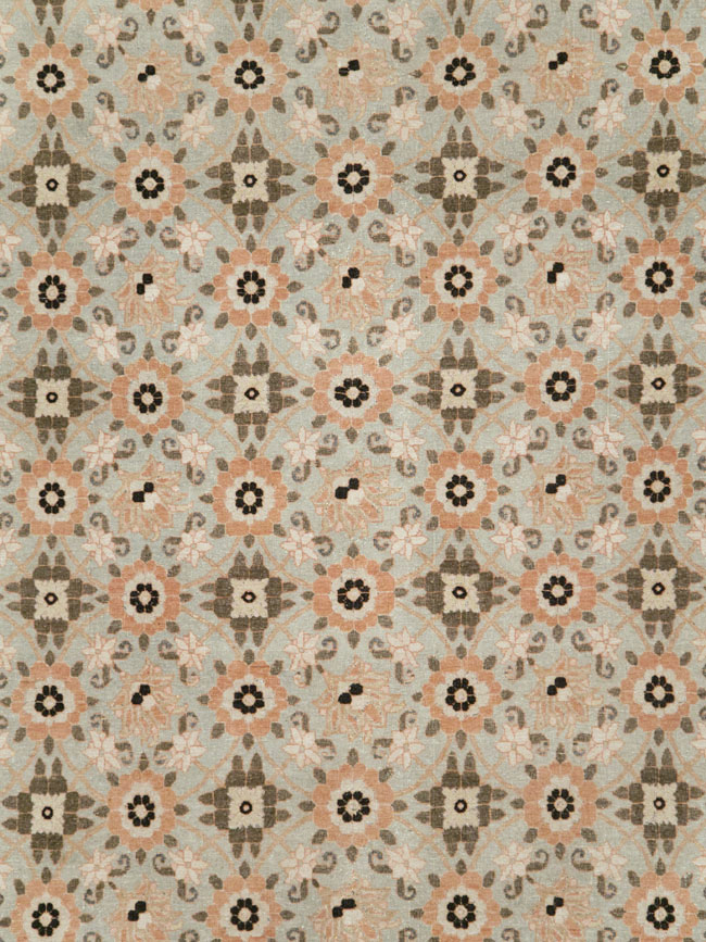 Vintage Persian Veramin Accent Carpet, No.26961 - Galerie Shabab