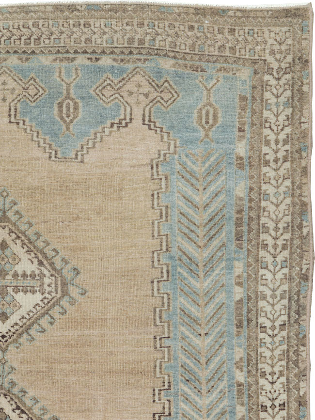 Vintage Persian Afshar Accent Rug, No.26962 - Galerie Shabab