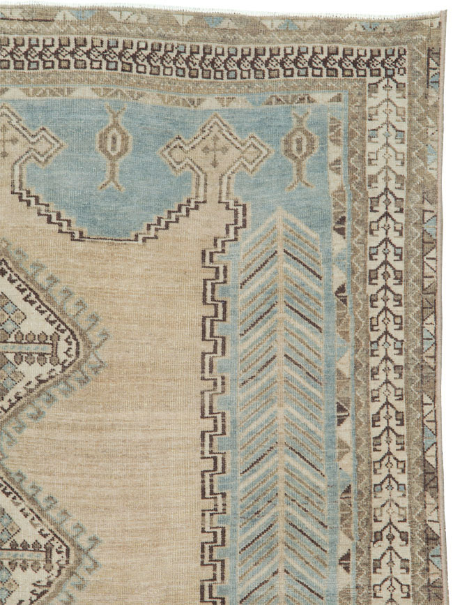 Vintage Persian Afshar Accent Rug, No.26962 - Galerie Shabab