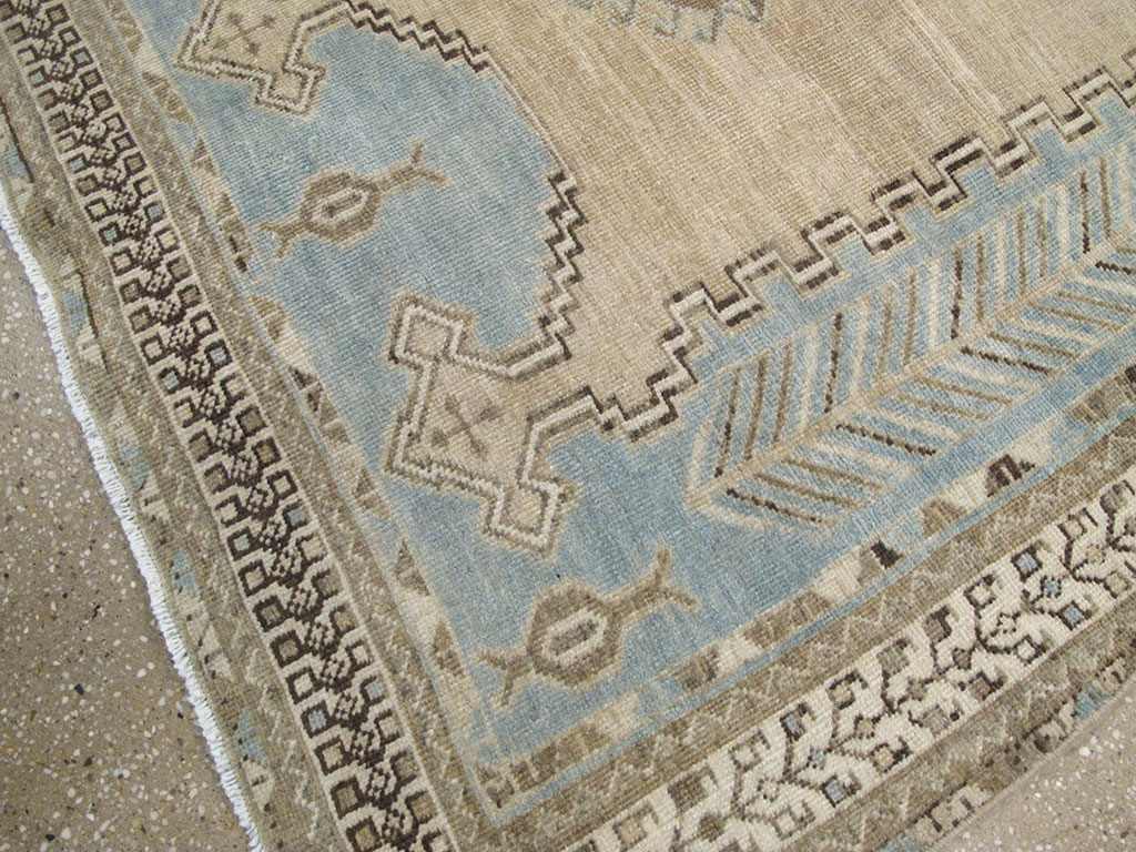 Vintage Persian Afshar Accent Rug, No.26962 - Galerie Shabab