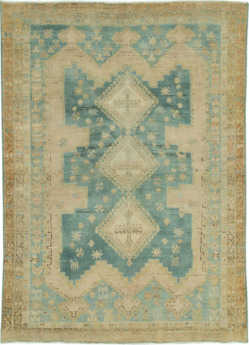 Vintage Persian Afshar Rug, No.26965 - Galerie Shabab