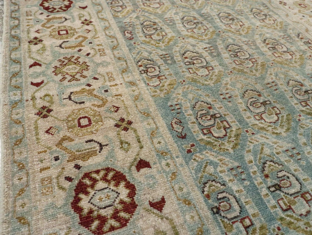 Vintage Persian Malayer Accent Rug (Pair: 1 of 2), No.26968 - Galerie Shabab