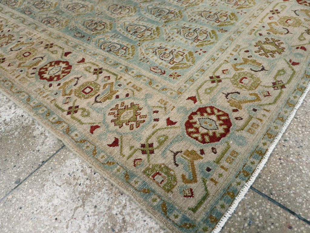 Vintage Persian Malayer Accent Rug (Pair: 1 of 2), No.26968 - Galerie Shabab