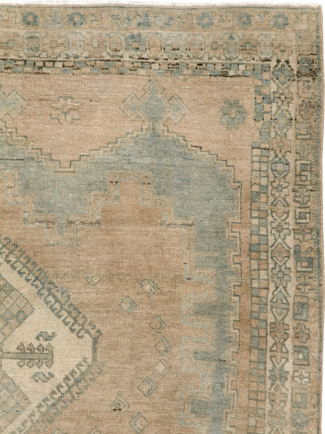 Vintage Persian Afshar Accent Rug, No.26971 - Galerie Shabab