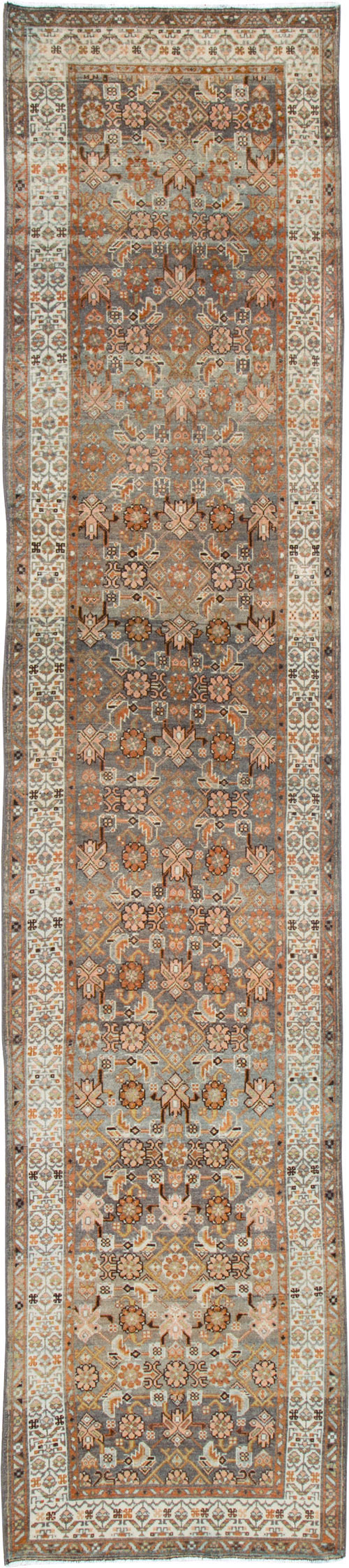 Antique Persian Malayer Runner, No.26974 - Galerie Shabab