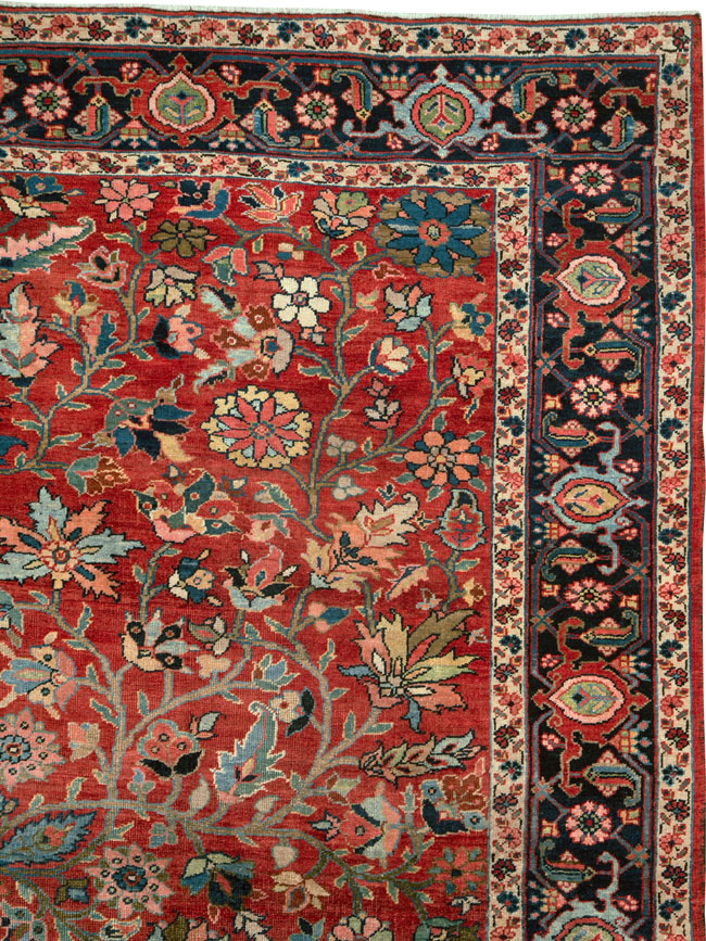 Vintage Persian Heriz Carpet, No.26976 - Galerie Shabab