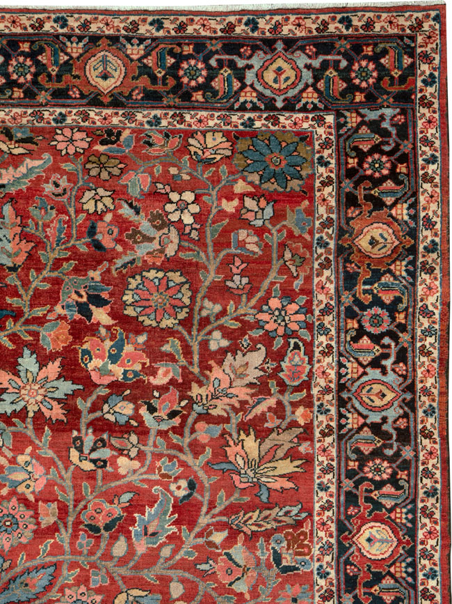Vintage Persian Heriz Carpet, No.26976 - Galerie Shabab