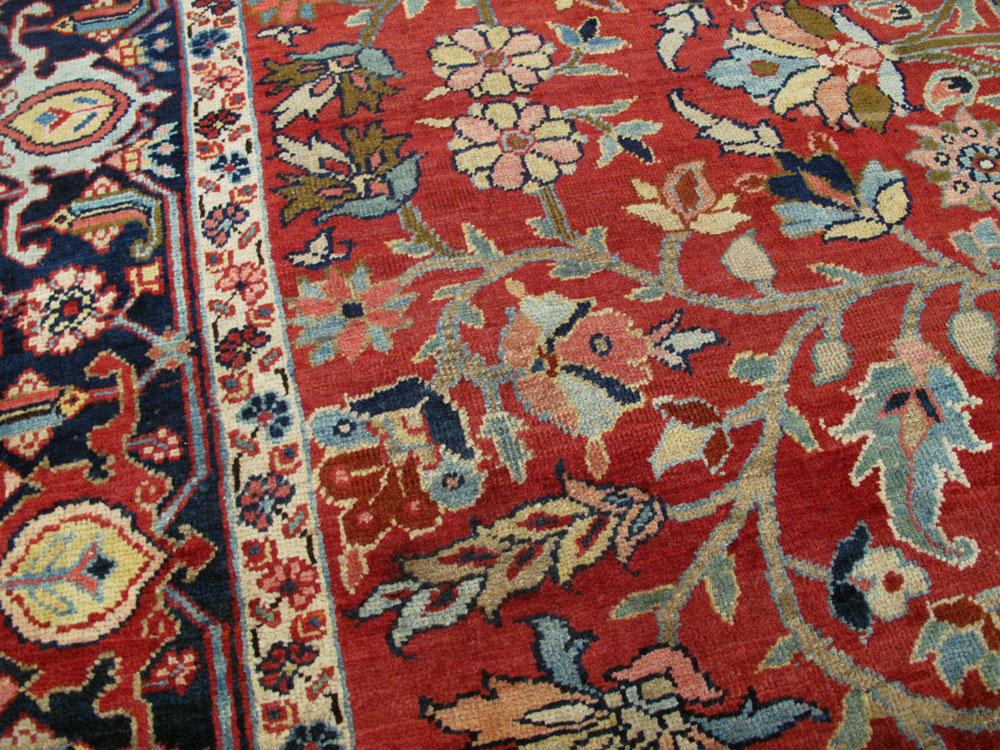 Vintage Persian Heriz Carpet, No.26976 - Galerie Shabab