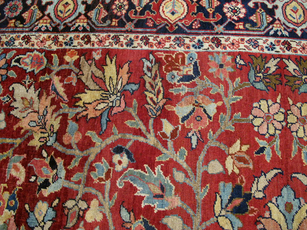 Vintage Persian Heriz Carpet, No.26976 - Galerie Shabab