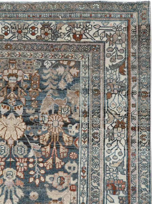 Antique Persian Malayer Wide Gallery Runner, No.26978 - Galerie Shabab