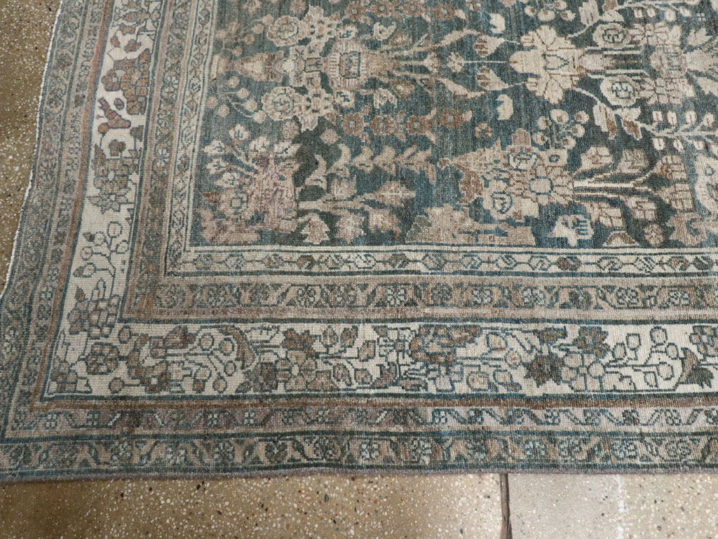 Antique Persian Malayer Wide Gallery Runner, No.26978 - Galerie Shabab