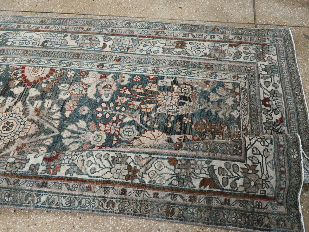 Antique Persian Malayer Wide Gallery Runner, No.26978 - Galerie Shabab
