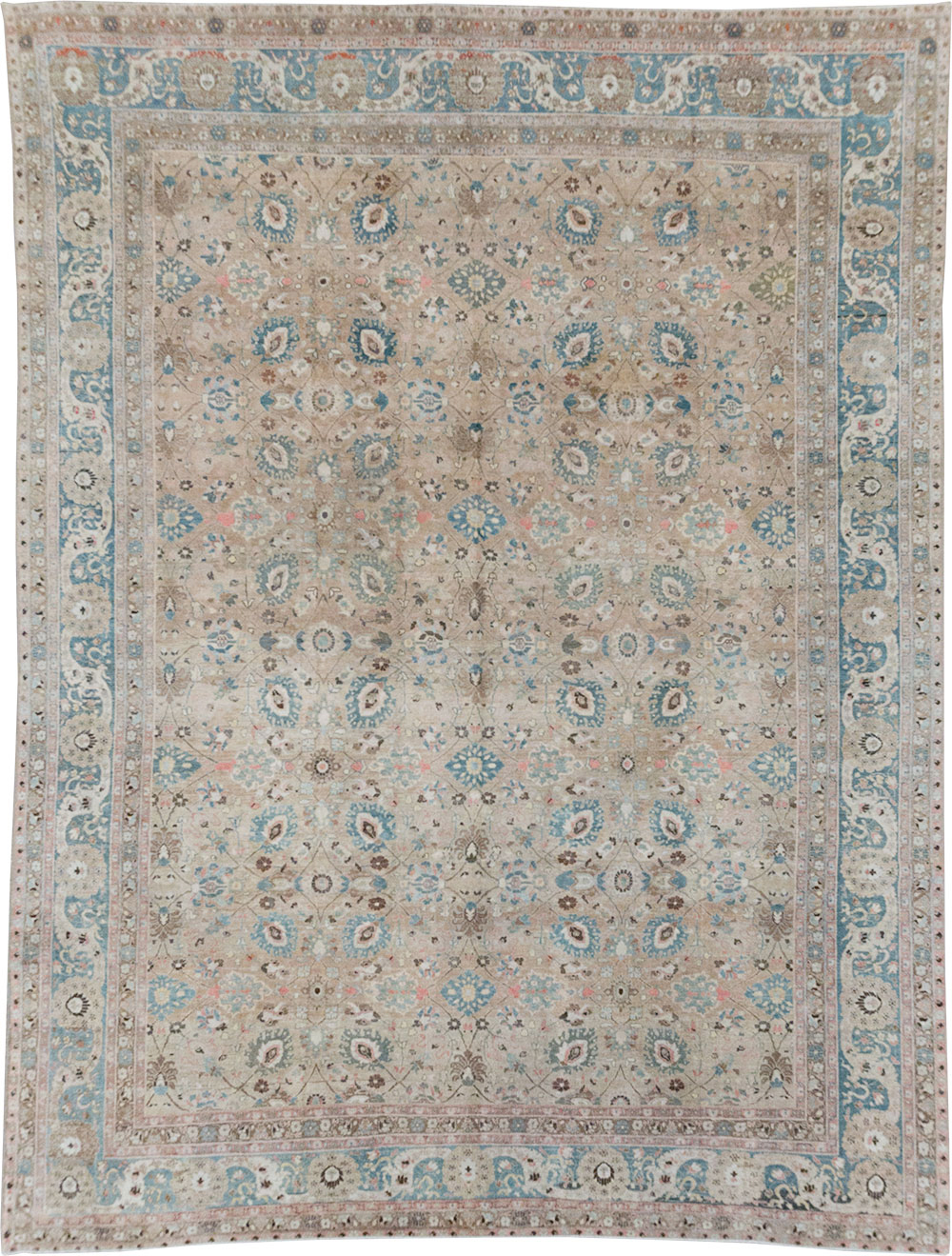 Antique Persian Tabriz Carpet, No.26979 - Galerie Shabab
