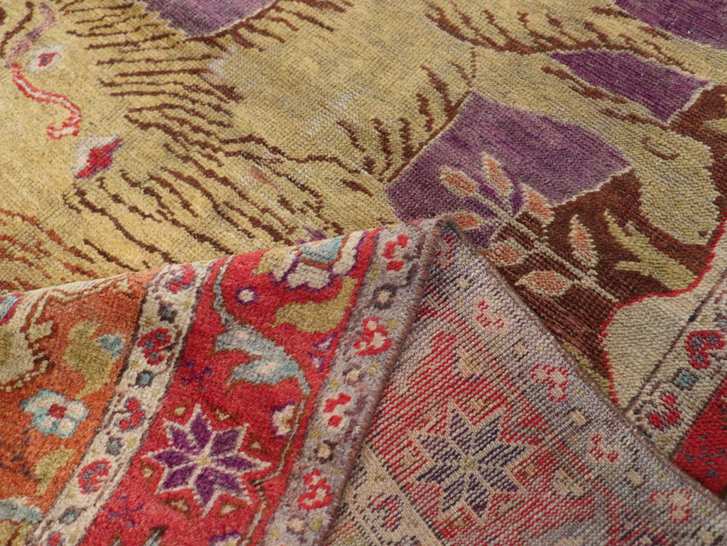 Vintage Anatolian Pictorial Rug, No.26981 - Galerie Shabab