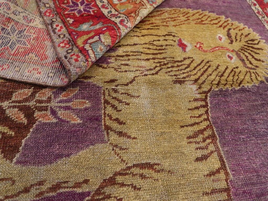 Vintage Anatolian Pictorial Rug, No.26981 - Galerie Shabab