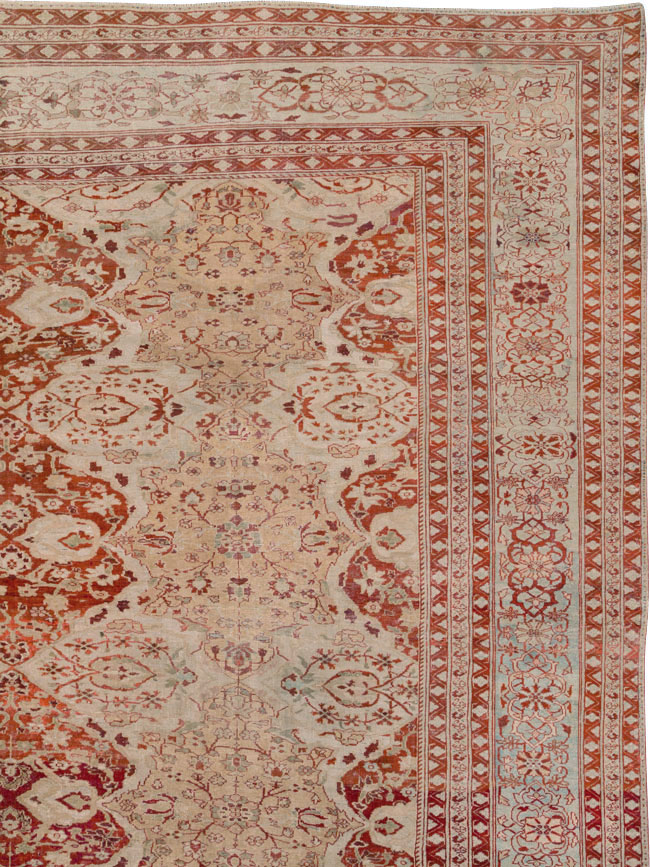 Antique Persian Sultanabad Carpet, No.26997 - Galerie Shabab