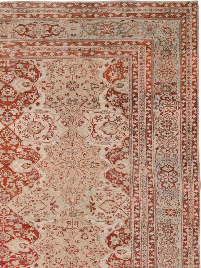 Antique Persian Sultanabad Carpet, No.26997 - Galerie Shabab