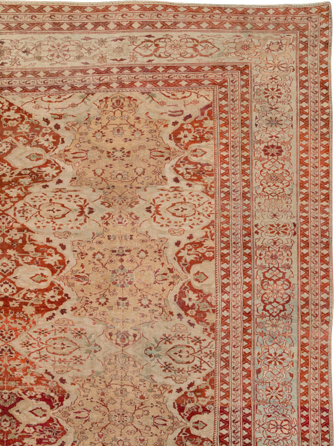 Antique Persian Sultanabad Carpet, No.26997 - Galerie Shabab